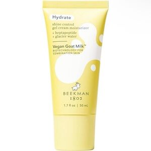 Beekman 1802 Hydrate Shine Control Gel Cream Moisturizer Vegan Goat Milk 1.7 OZ